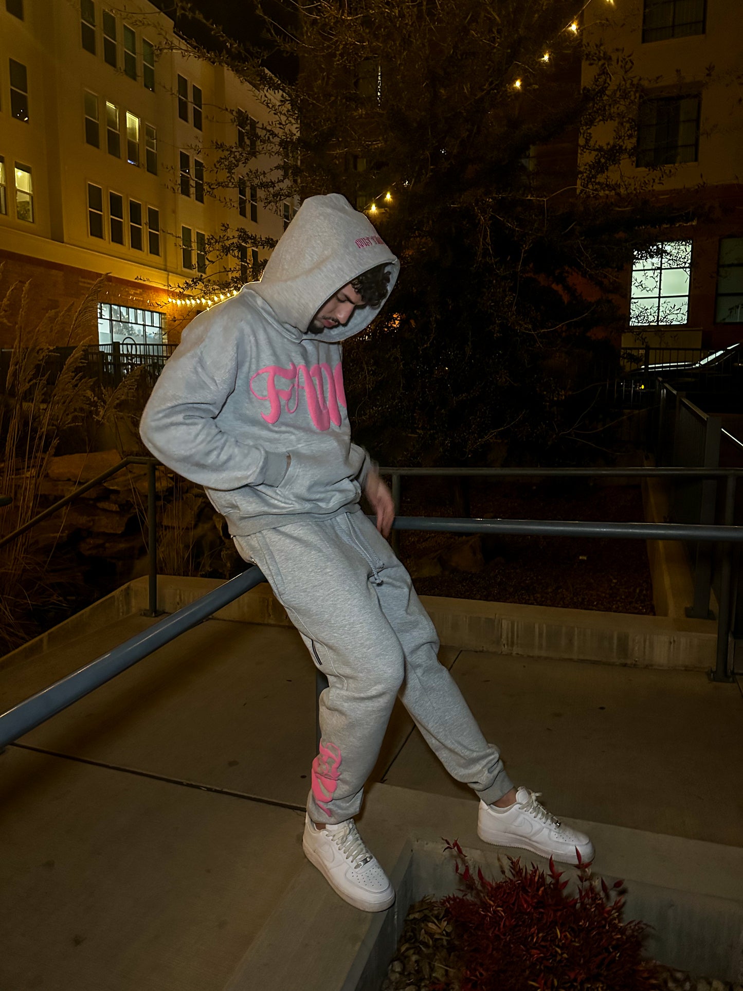 Fano Clothing - Grey & Pink Bottoms