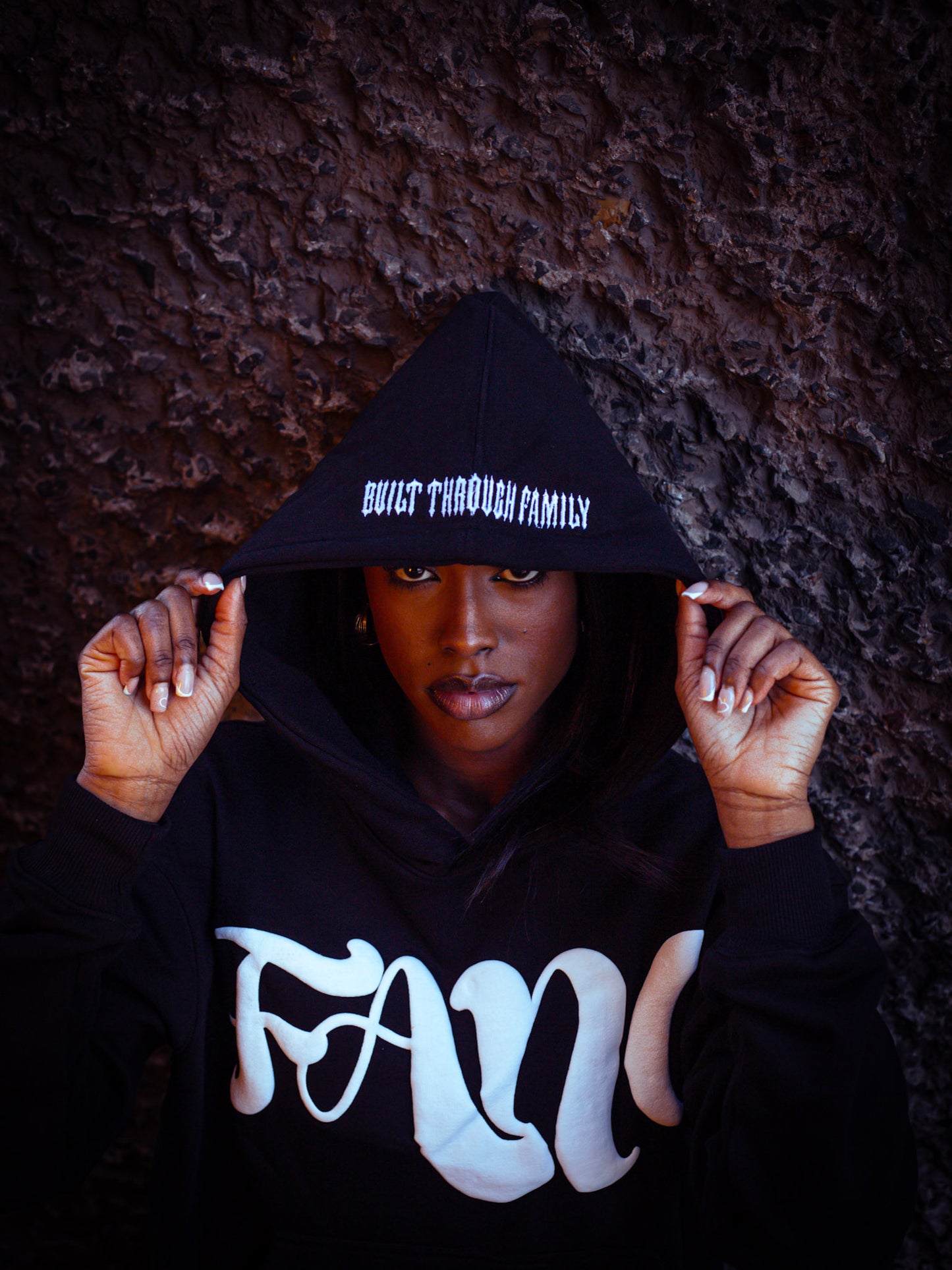 Fano Clothing - Black & White Hoodie