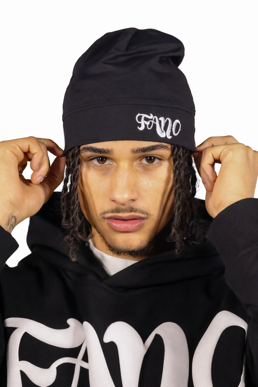 Fano Clothing - Black Skull cap