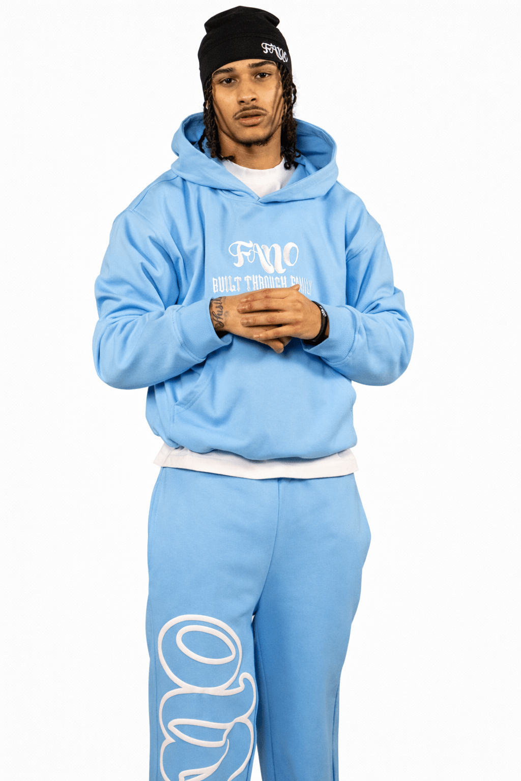 Fano Clothing - Sky Blue Signature Tracksuit - Fanoclothingldn