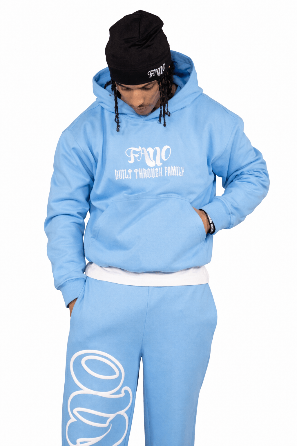 Fano Clothing - Sky Blue Signature Tracksuit - Fanoclothingldn