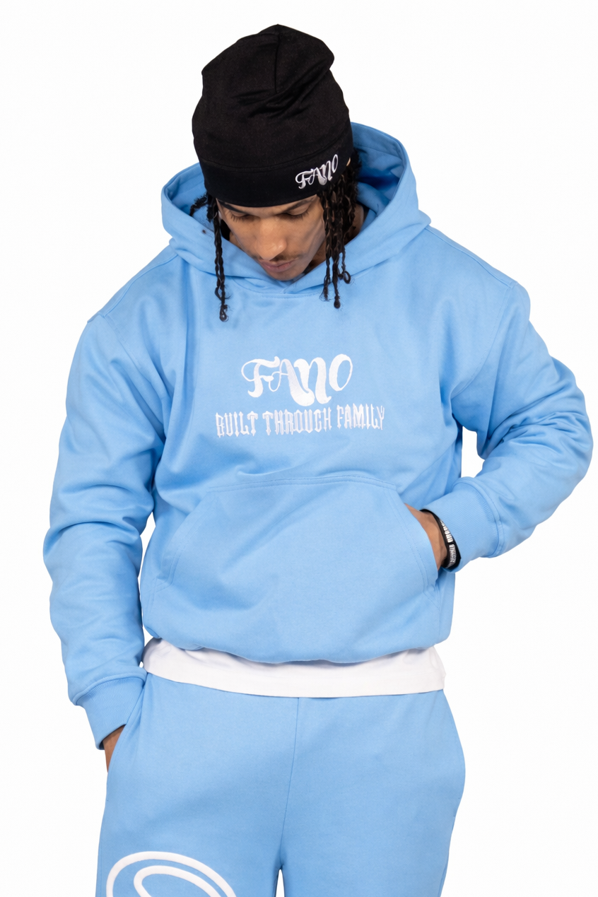 Fano Clothing - Sky Blue Hoodie