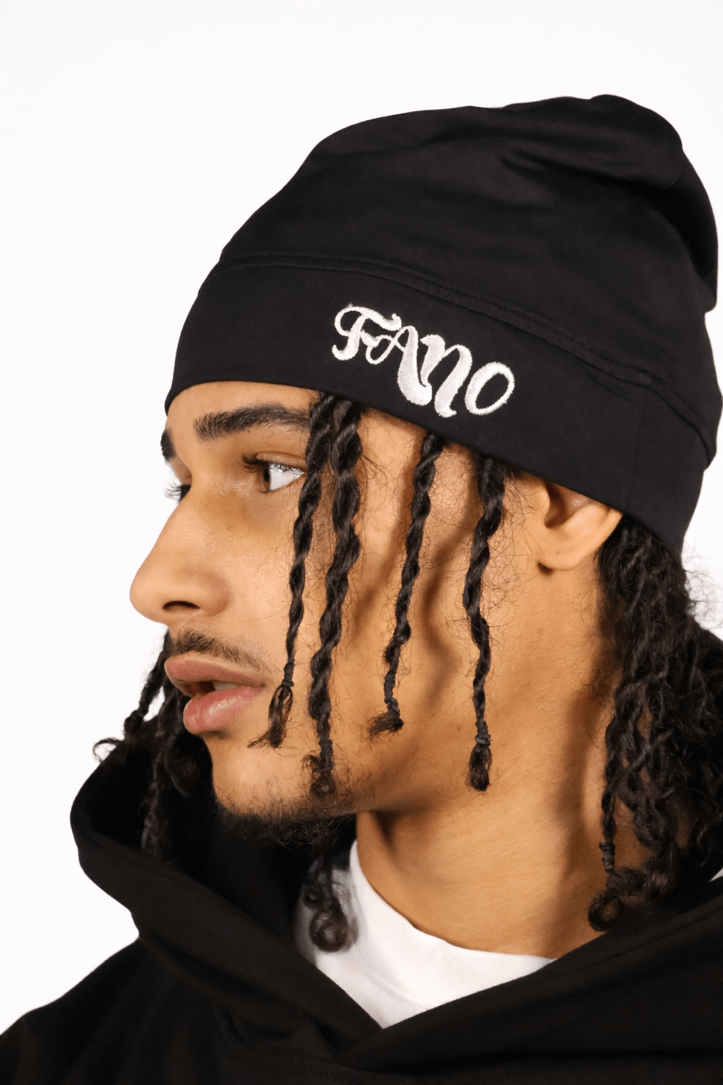 Fano Clothing - Black Skull cap - Fanoclothingldn