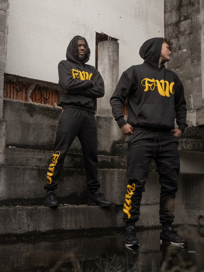 Fano Clothing - Black and Yellow Bottoms
