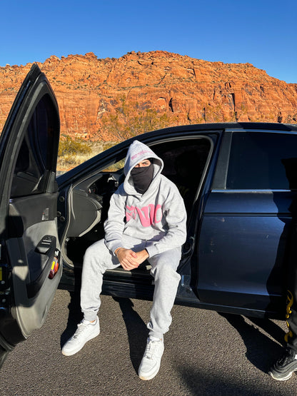 Fano Clothing - Grey and Pink Tracksuit