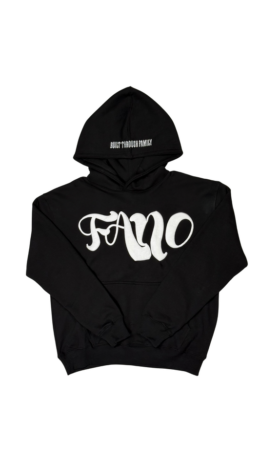 Fano Clothing - Black & White Hoodie