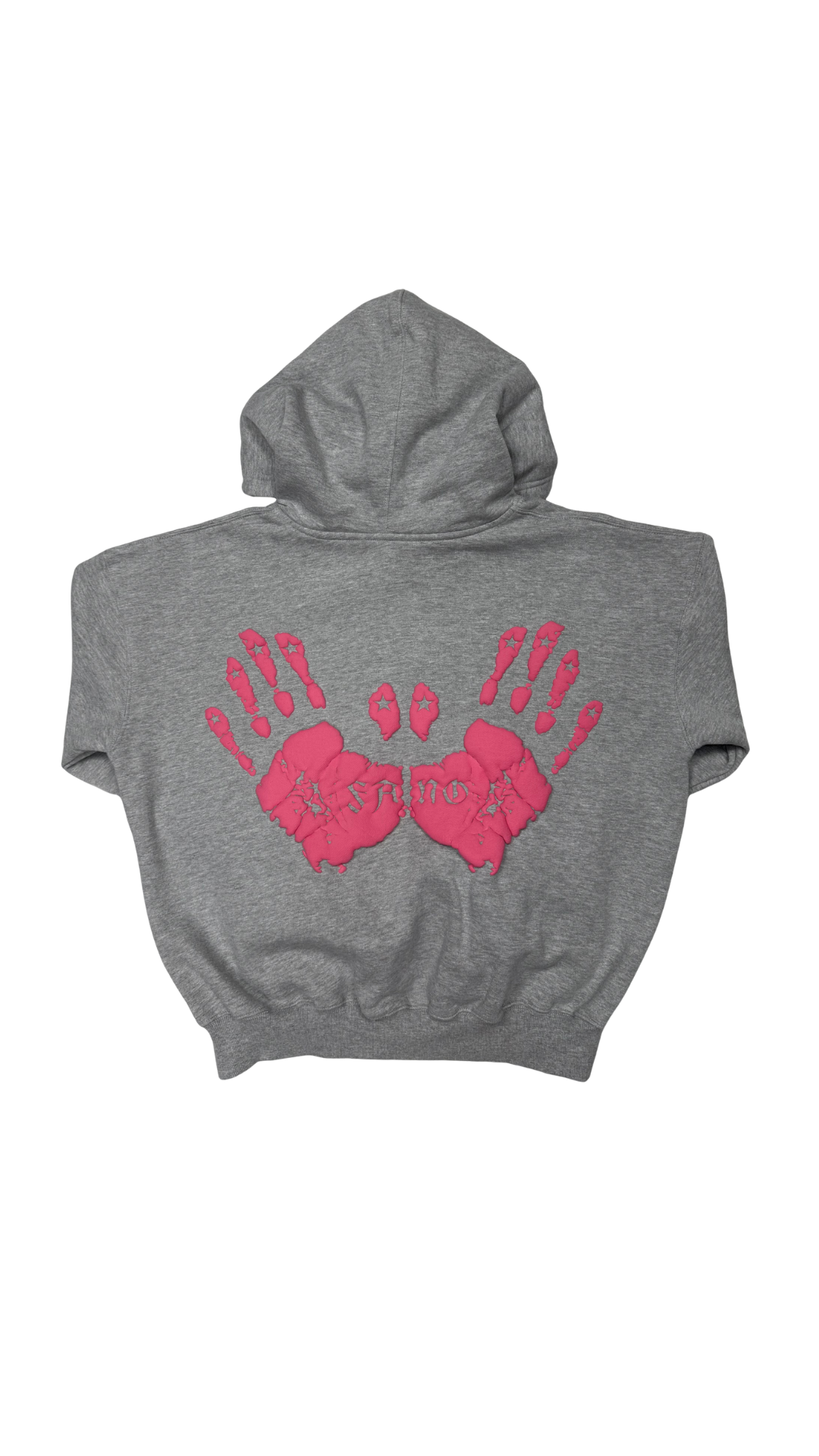 Fano Clothing - Grey & Pink Hoodie