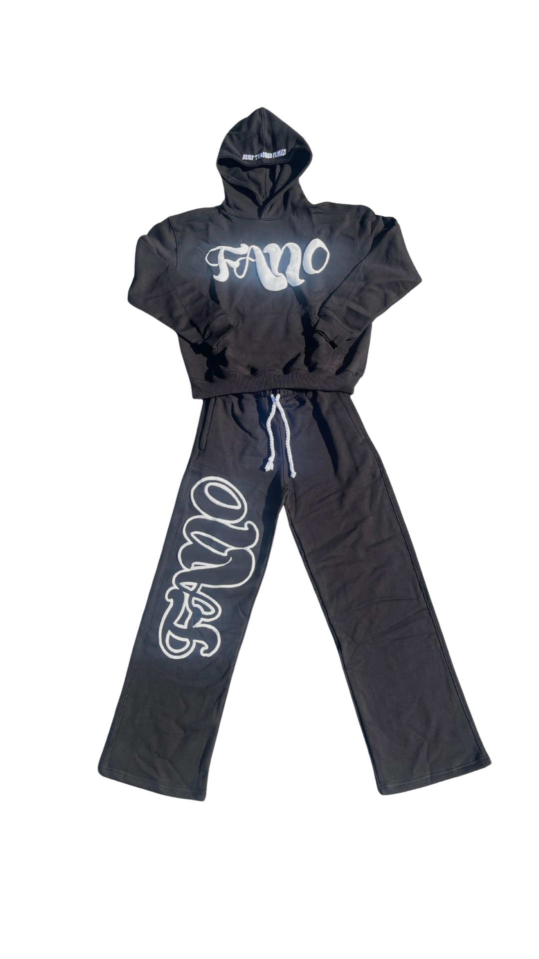 Fano Clothing - Black and White Tracksuit