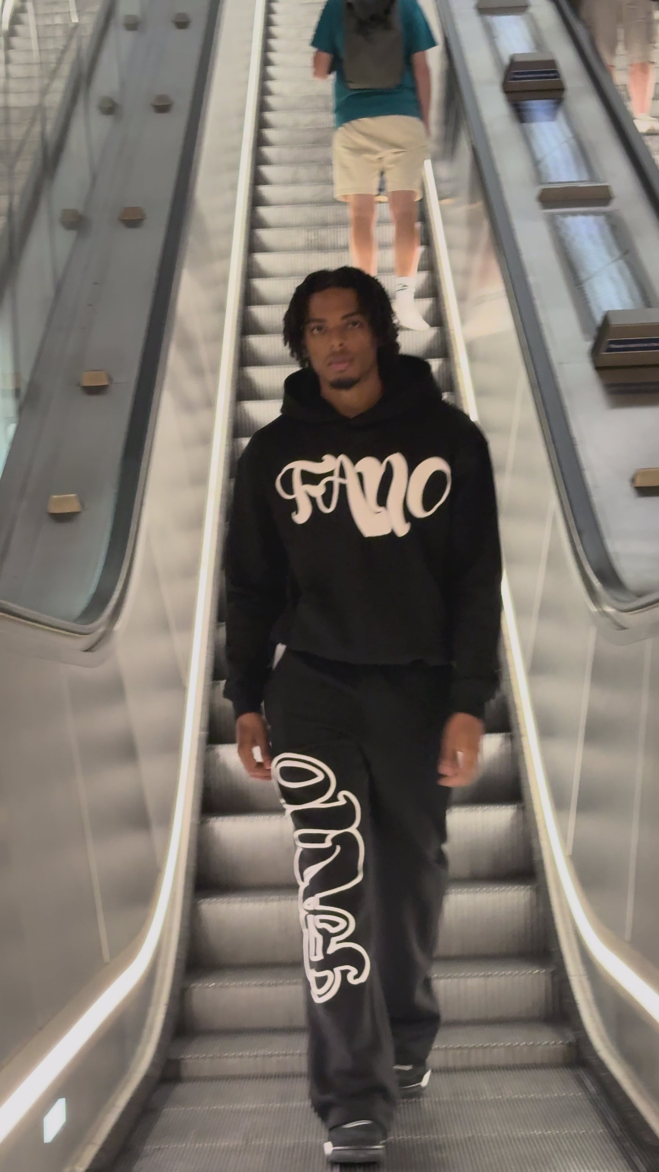 Fano Clothing - Black & White Hoodie